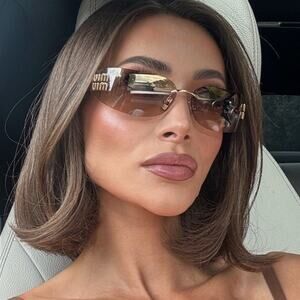 New! MIU MIU Sunglasses 0MUA51S 5AK20P, Authentic